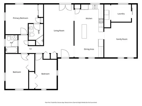 Floorplan - 1361 Sunset Dr, Slidell, LA 70460 photo 1 of 1