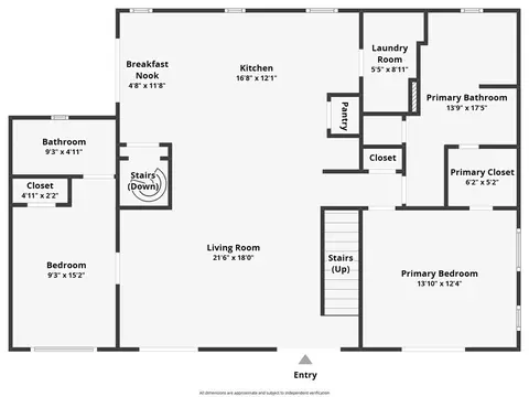 Floorplan - 232 Jacqueline Dr, Slidell, LA 70458 photo 1 of 3