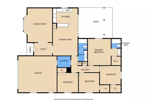 Floorplan - 115 Lafitte Dr, Slidell, LA 70458 photo 2 of 3