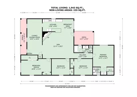 Floorplan - 4237 Indiana Ave, Kenner, LA 70065 photo 1 of 1