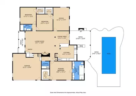 Floorplan - 573 Oak St, Norco, LA 70079 photo 4 of 5