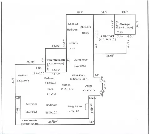 Floorplan - 16267 Black Mud Rd, Walker, LA 70785 photo 1 of 1