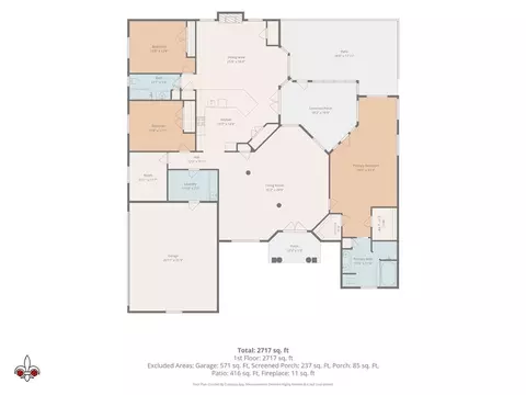 Floorplan - 513 Maryland Dr, Luling, LA 70070 photo 1 of 1