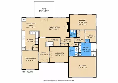 Floorplan - 305 Foal Ct, Covington, LA 70435 photo 1 of 3