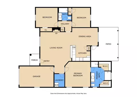 Floorplan - 329 Allie Ln, Luling, LA 70070 photo 1 of 1