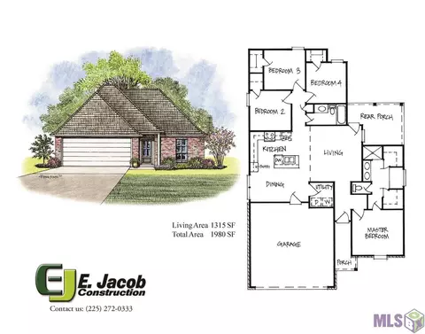 1645 Ravier Ln, Sunshine, LA 70780