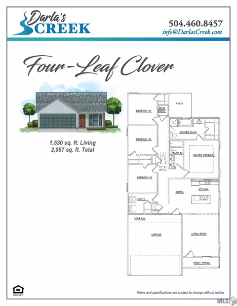 1224 Meadow Crossing Dr, Gonzales, LA 70737