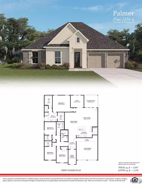 58890 April Ln, Plaquemine, LA 70764