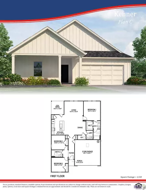 13522 Bellacosa Ave, Baton Rouge, LA 70817