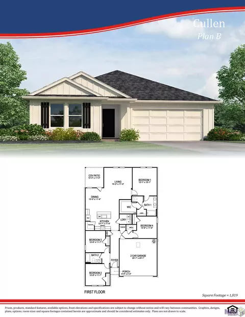 12998 Fowler Dr, Denham Springs, LA 70706