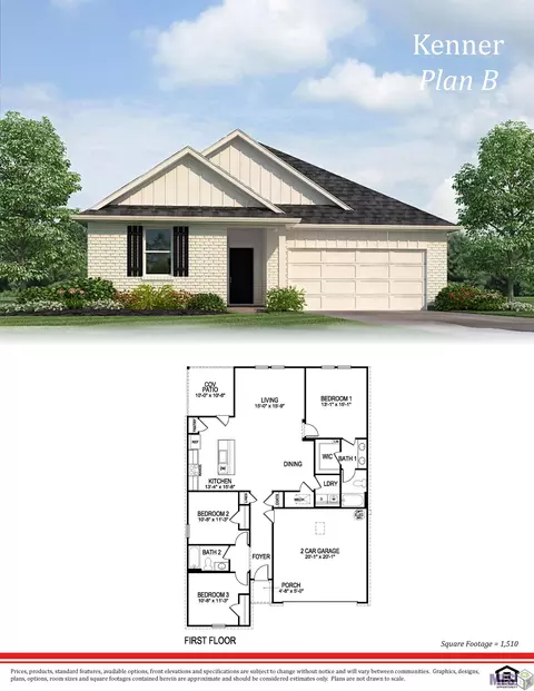 13336 Bellacosa Ave, Baton Rouge, LA 70817