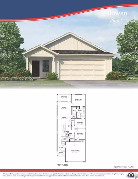 1326 W Worthey Rd, Gonzales, LA 70737