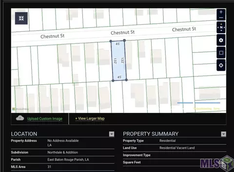 lot33 Chestnut St, Baton Rouge, LA 70802