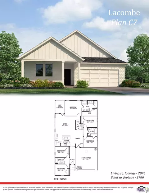21431 Belmont Club Blvd, Denham Springs, LA 70726