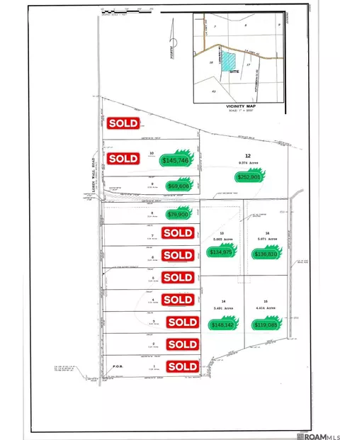 Tract 16 Lorin Wall Rd, Holden, LA 70774
