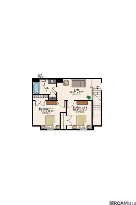 Floorplan - 464 Sweet Grass Loop, Thibodaux, LA 70301 photo 2 of 2
