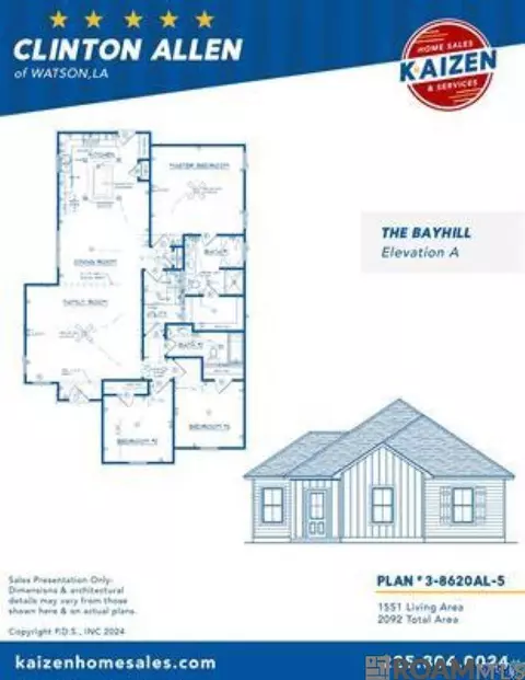 33274 Clinton Allen Rd, Denham Springs, LA 70706