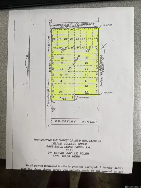 tbd Chamberlain Ave, Baker, LA 70714