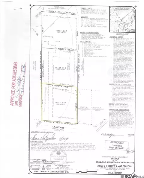 Tract B-1, Denham Springs, LA 70726