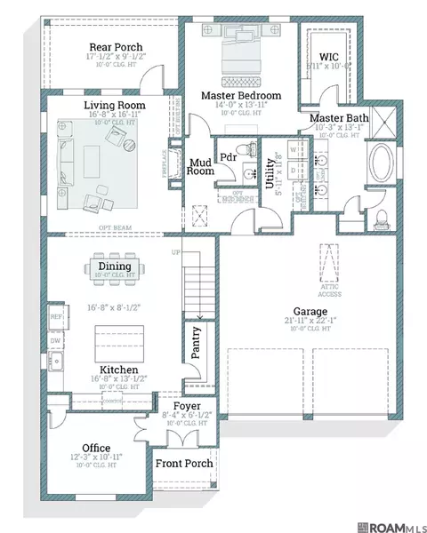 Floorplan - 117 Sophia Dr, Luling, LA 70070 photo 1 of 2