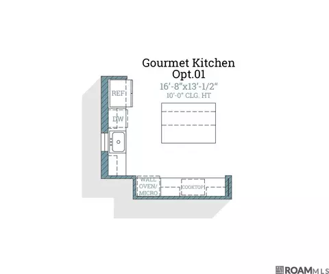 Kitchen - 117 Sophia Dr, Luling, LA 70070 photo 3 of 3
