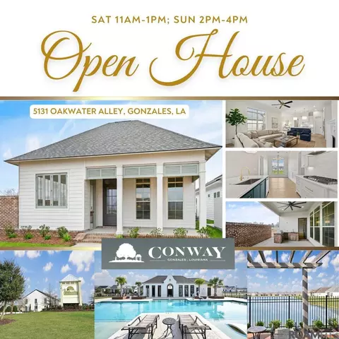 5131 Oakwater Aly, Gonzales, LA 70737