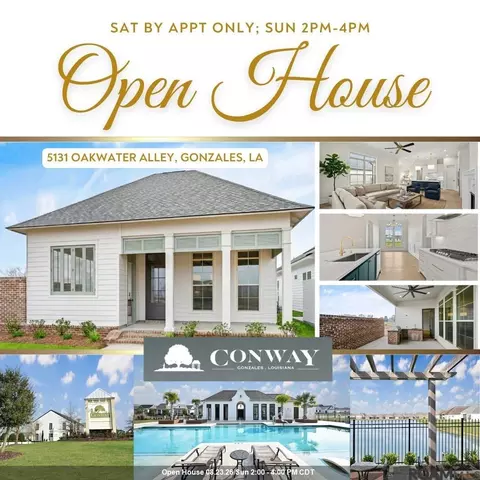 5131 Oakwater Aly, Gonzales, LA 70737