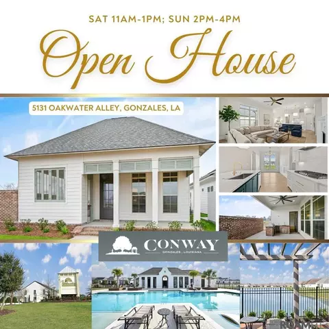 5131 Oakwater Aly, Gonzales, LA 70737