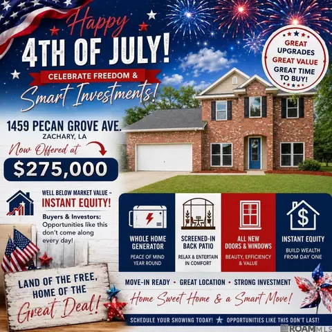 1459 Pecan Grove Ave, Zachary, LA 70791