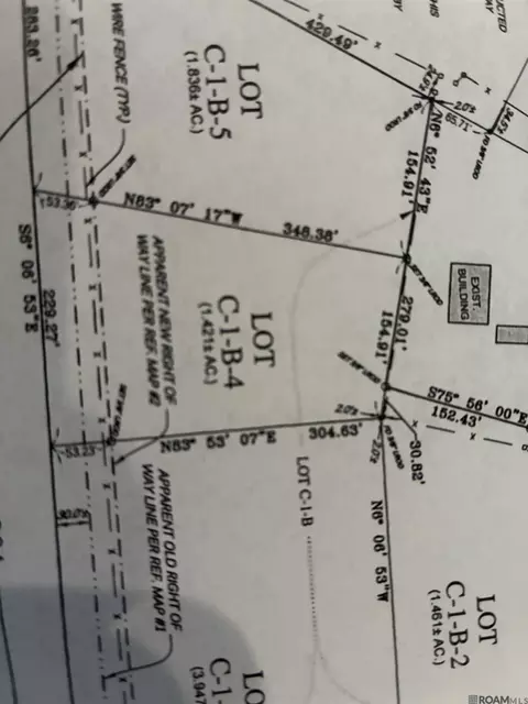 lot C-1-b-5 La Hwy 964, Jackson, LA 70748