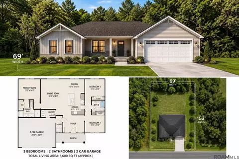 18247 Eric Dr, Zachary, LA 70791