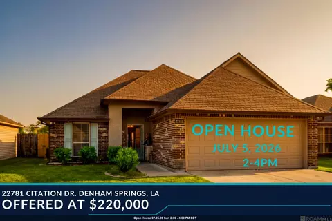 22781 Citation Dr, Denham Springs, LA 70726
