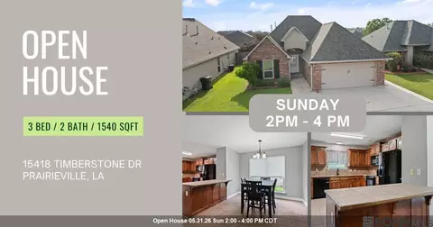 15418 Timberstone Dr, Prairieville, LA 70769