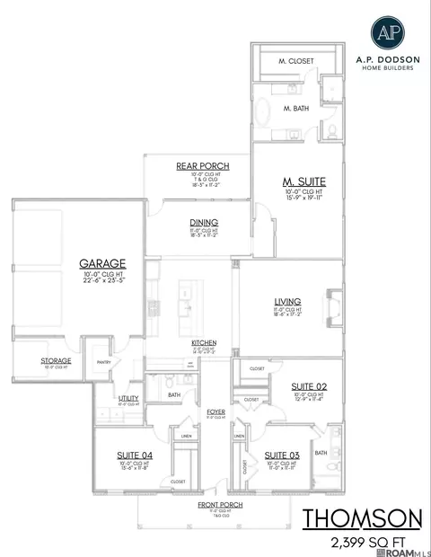 Floorplan - 15952 J Baughman Aly, Walker, LA 70785 photo 1 of 1