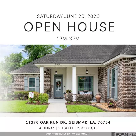 11376 Oak Run Dr, Geismar, LA 70734