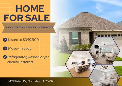 1042 Elliston Dr, Gonzales, LA 70737