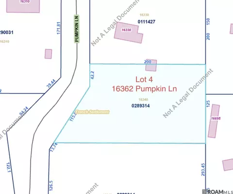 16362 Pumpkin, French Settlement, LA 70733