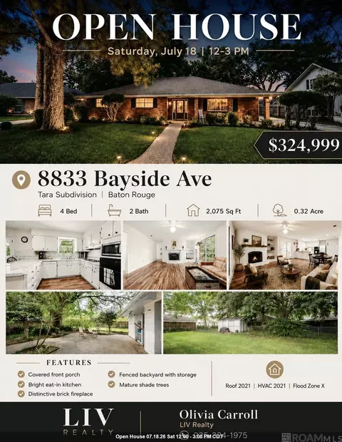 8833 Bayside Ave, Baton Rouge, LA 70806