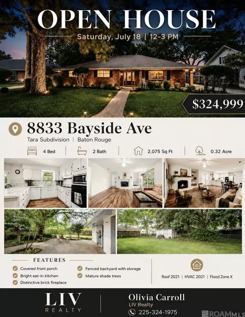 8833 Bayside Ave, Baton Rouge, LA 70806