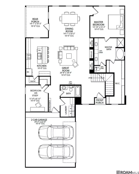 Floorplan - 126 Sophia Dr, Luling, LA 70070 photo 1 of 2