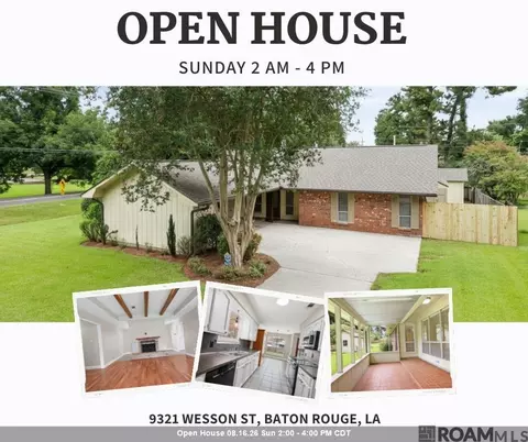 9321 Wesson St, Baton Rouge, LA 70809