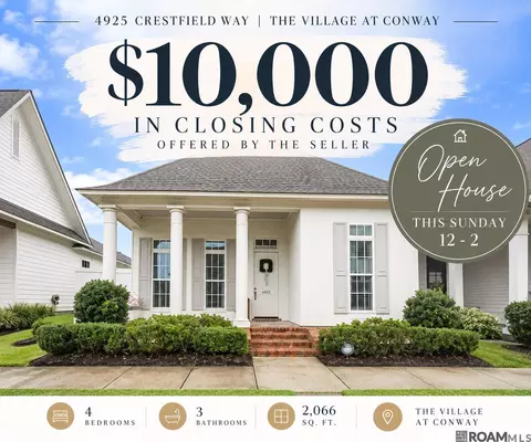 4925 Crestfield Way, Gonzales, LA 70737