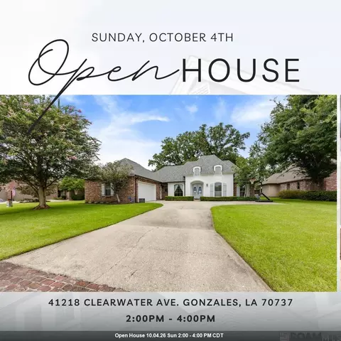 41218 Clearwater Ave, Gonzales, LA 70737