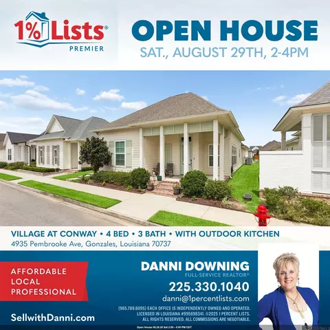 4935 Pembrooke Ave, Gonzales, LA 70737