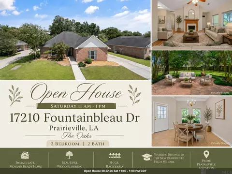17210 Fountainbleau Dr, Prairieville, LA 70769