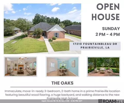 17210 Fountainbleau Dr, Prairieville, LA 70769