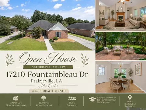 17210 Fountainbleau Dr, Prairieville, LA 70769