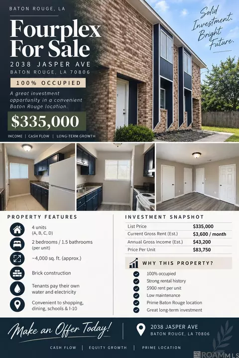 2038 Jasper Ave, Baton Rouge, LA 70810