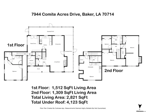 Floorplan - 7944 Comite Acres Dr, Baker, LA 70714 photo 1 of 1