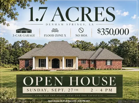 10234 Harrell Ln, Denham Springs, LA 70726